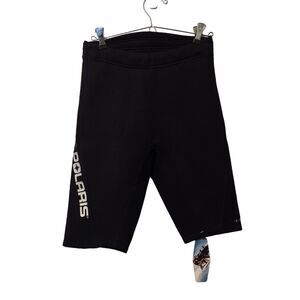 Vintage‎ Polaris Pure Shorts Snorkel Surf Dive Swim Neoprene Nylon Womens Black